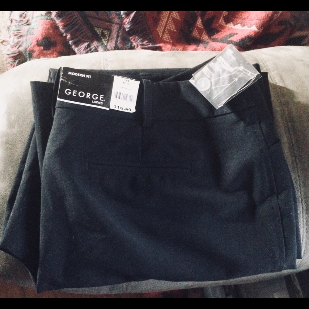 Black dress pants
